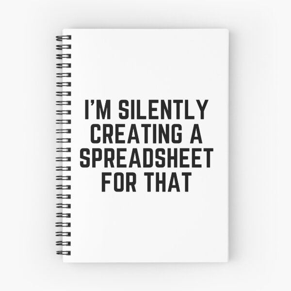 Item preview, I'm silently creating a spreadsheet for that funny accountant  designed and sold by yoshra.