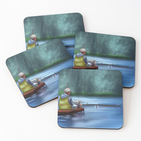 Item preview, drafty fishing designed and sold by MyOilArt4you.