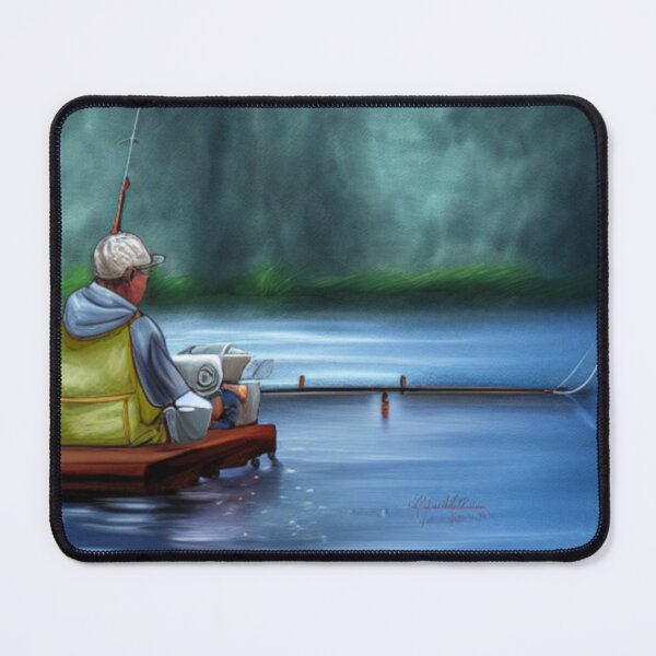 Item preview, drafty fishing designed and sold by MyOilArt4you.