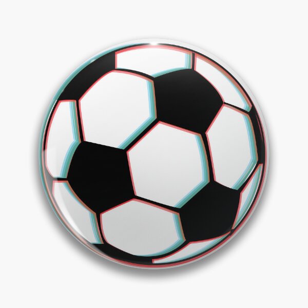 Artikelvorschau, Grafischer 3D-Fußball entworfen und verkauft von SoccerHandbook.