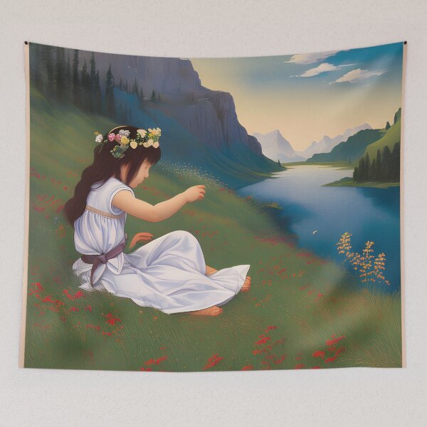 Item preview, Girl in nature designed and sold by ElLocoMus.