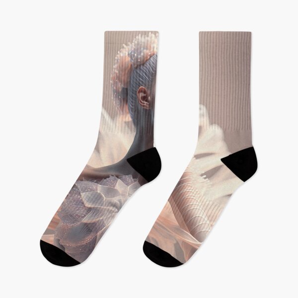 Item preview, Portrait in Pastel Colors of A Fractal Ballerina designed and sold by Daniel Leighton.