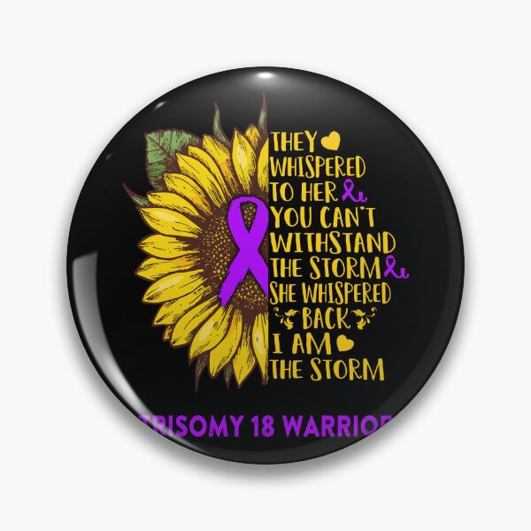 Item preview, Trisomy 18 Warrior - I AM THE STORM  designed and sold by EdithShop59.