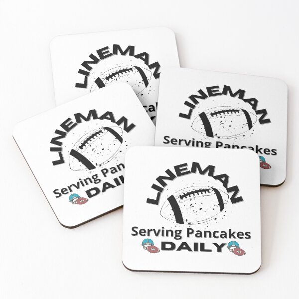 Item preview, Lineman Serving Pancakes Daily, Funny Football Gift, Football Game, American Football Sport, Football Team designed and sold by stapodstore.