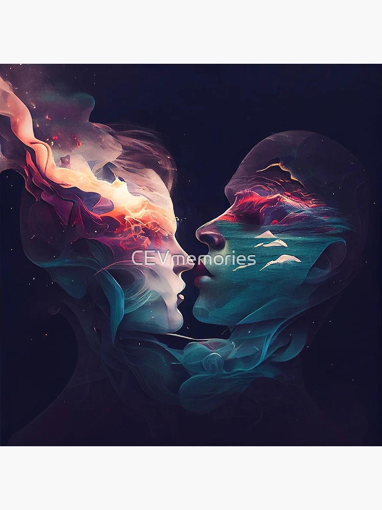 Twin flame - Mind Of The Third Eye creativity - Digital Art, People &  Figures, Love & Romance - ArtPal