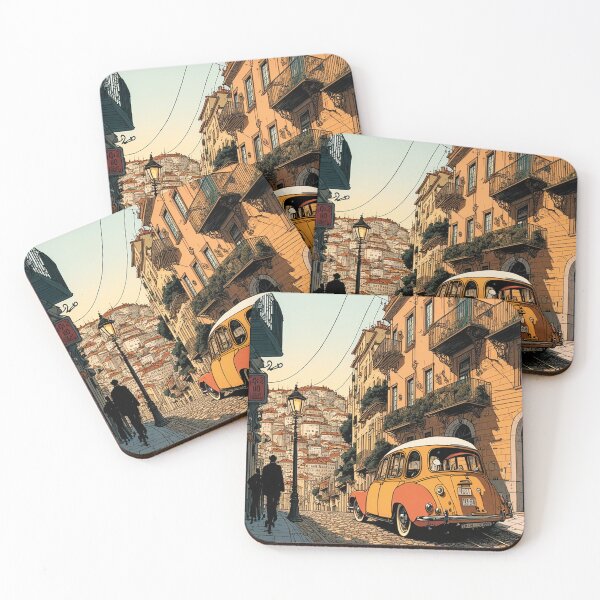Item preview, Streets of Lisbon at Noon designed and sold by Myriam Iart.