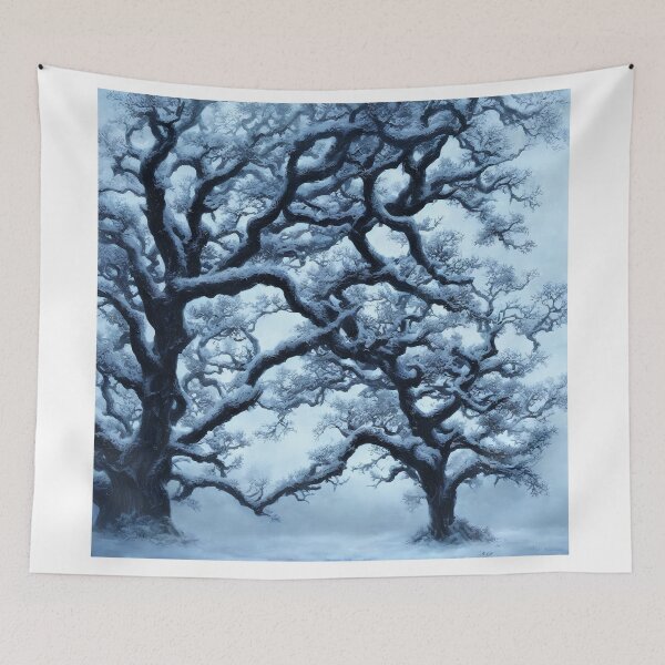 Item preview, Trees covered in snow designed and sold by David-Howells.
