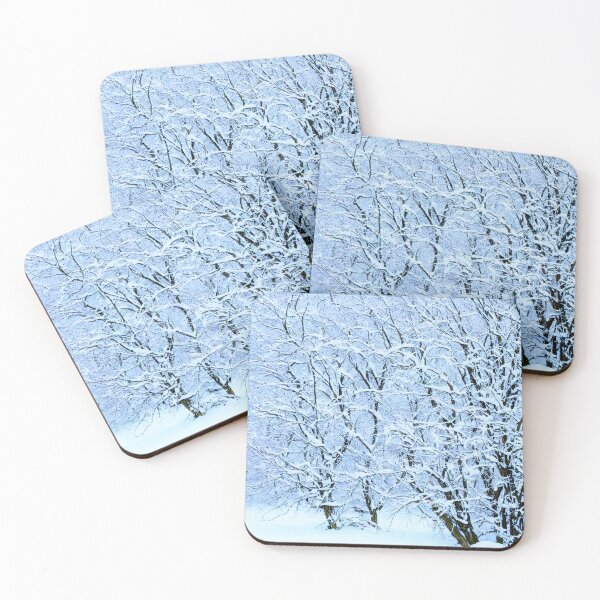 Item preview, Many tress covered in thick snow designed and sold by David-Howells.
