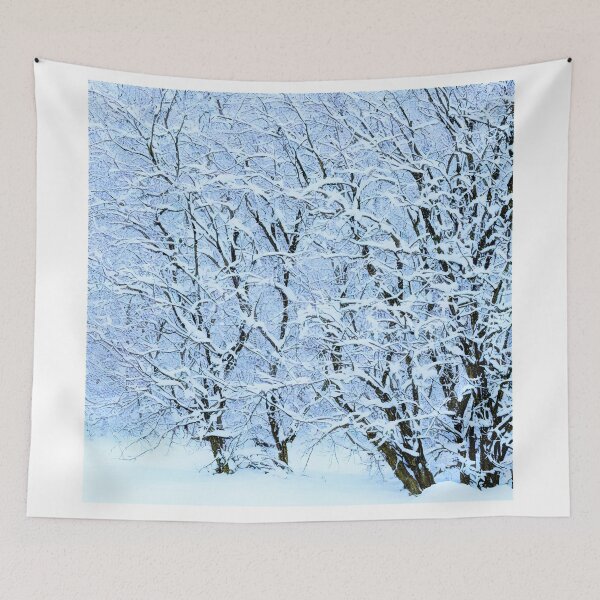 Item preview, Many tress covered in thick snow designed and sold by David-Howells.