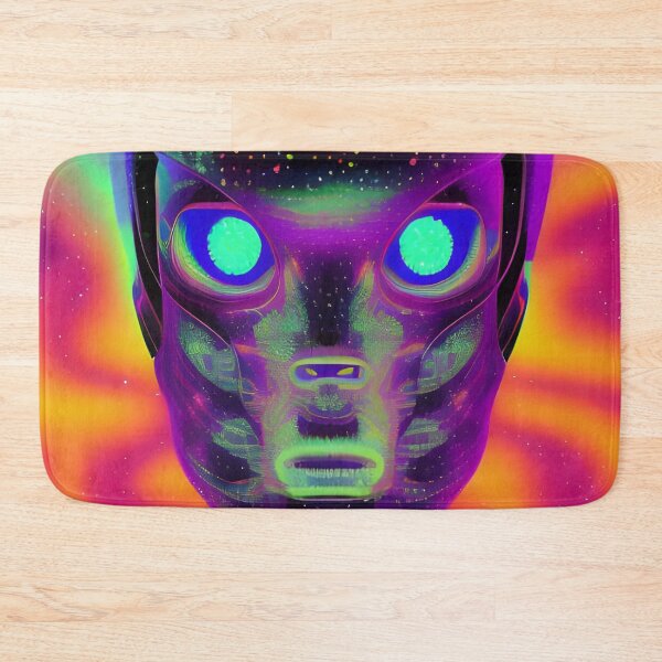 Item preview, Abstract alien portrait designed and sold by brandway.