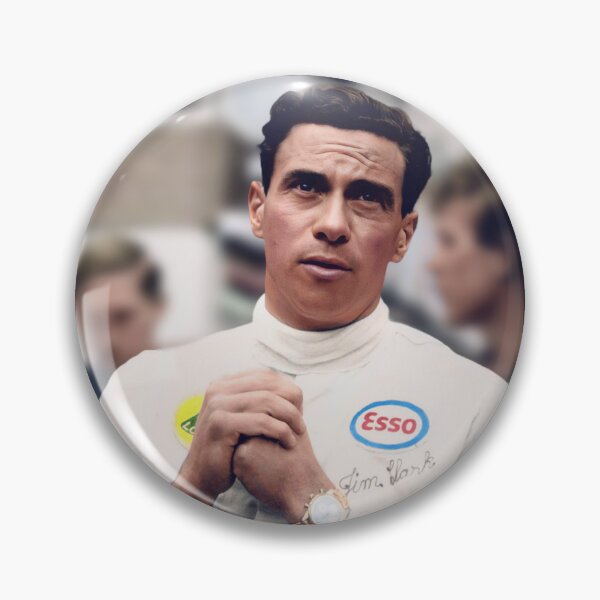 Item preview, Scottish Racing Legend Jim Clark in colour designed and sold by AndythephotoDr.