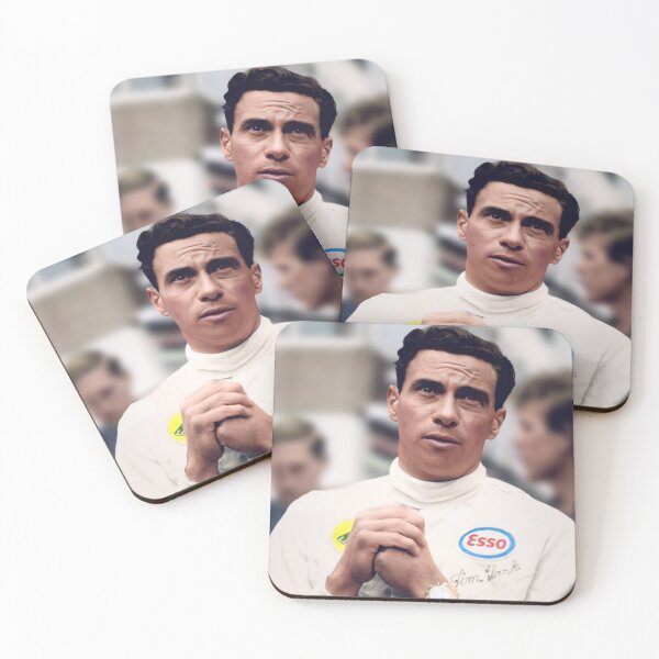 Item preview, Scottish Racing Legend Jim Clark in colour designed and sold by AndythephotoDr.