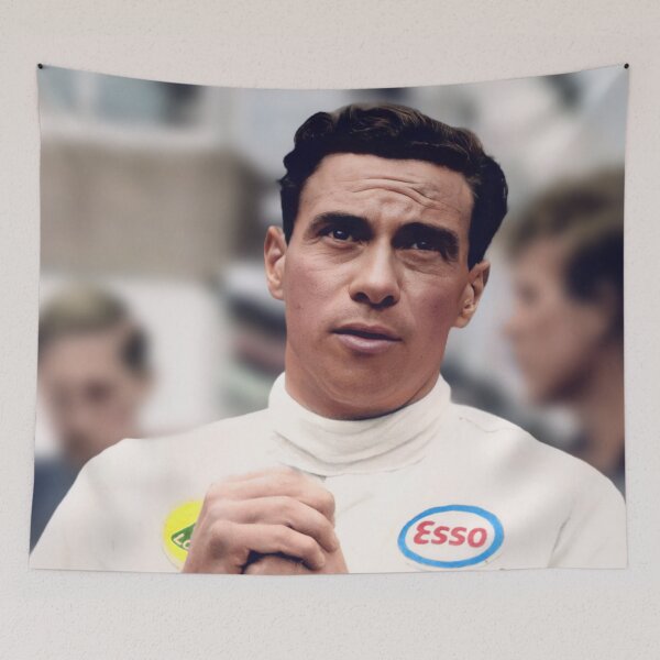 Item preview, Scottish Racing Legend Jim Clark in colour designed and sold by AndythephotoDr.