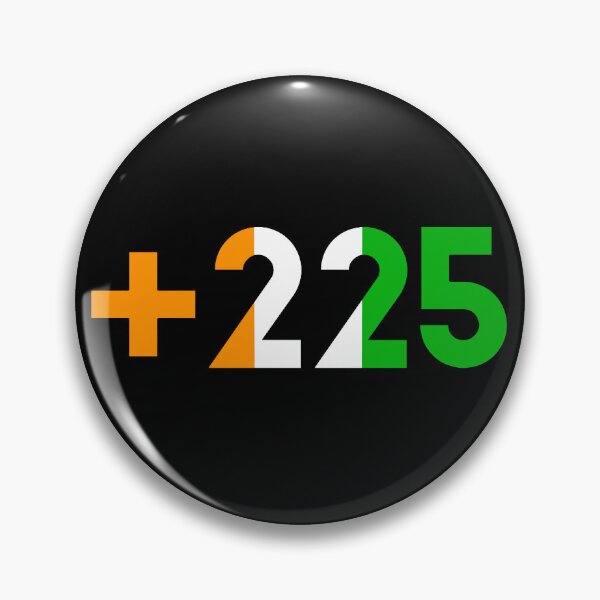 Item preview, Cote d'Ivoire +225 Country calling code designed and sold by Tony Cisse.