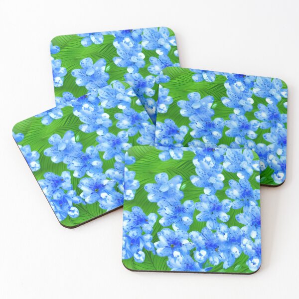 Item preview, Little Blue Flowers designed and sold by gramizzia.