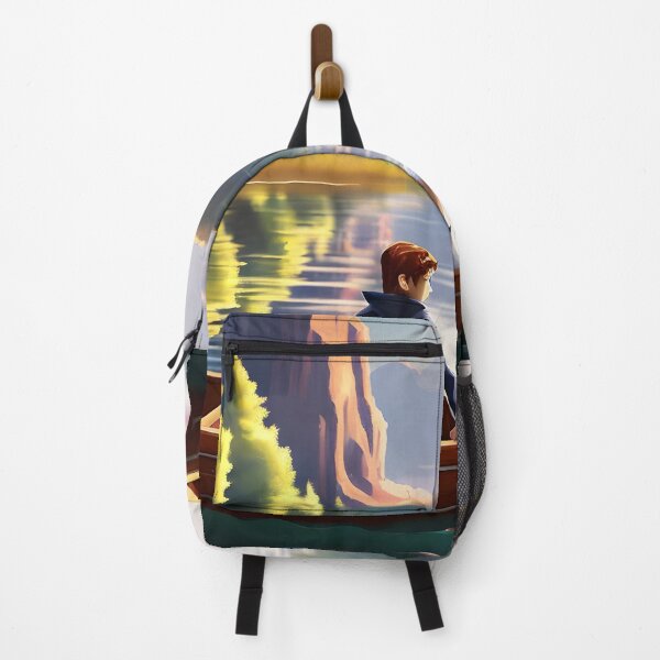 Item preview, Lake and boat designed and sold by ElLocoMus.
