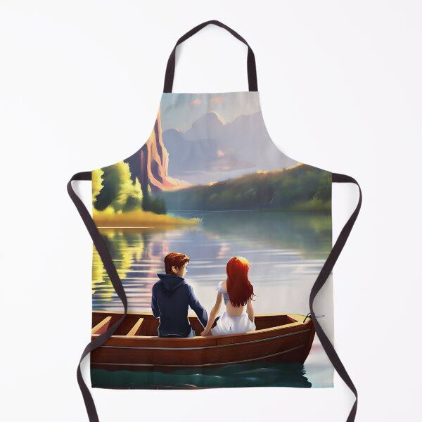 Item preview, Lake and boat designed and sold by ElLocoMus.