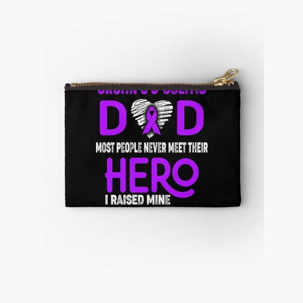Item preview, Crohn's & Colitis DAD Most People Never Meet Their HERO I Raised Mine designed and sold by Tifrop.