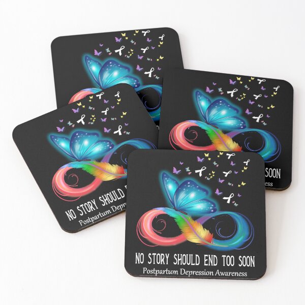 Item preview, Postpartum Depression Awareness NO STORY SHOULD END TOO SOON designed and sold by Berriosly.