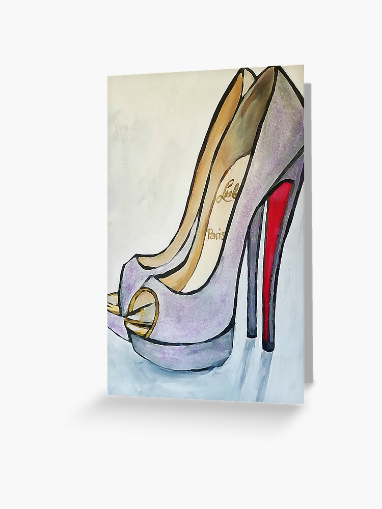 christian louboutin colorful heels