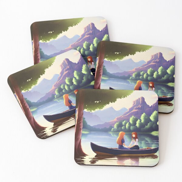 Item preview, Girls at the lake designed and sold by ElLocoMus.