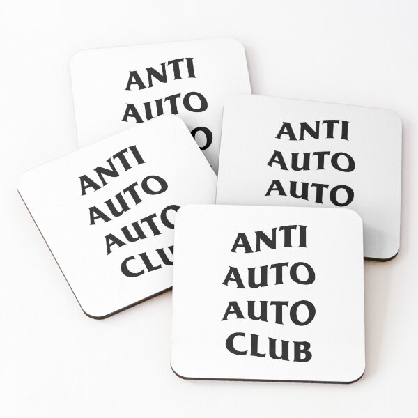 Item preview, ANTI AUTO AUTO CLUB designed and sold by KENLEENZ.