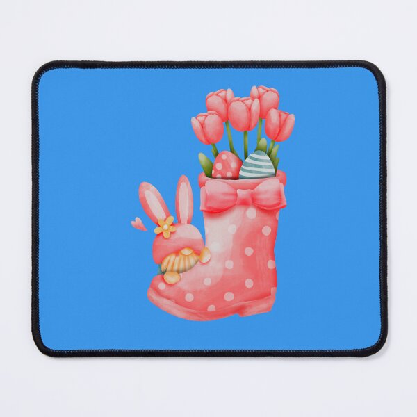 Item preview, Gnome in Pink Flower Boot designed and sold by TheCatmeow2000.