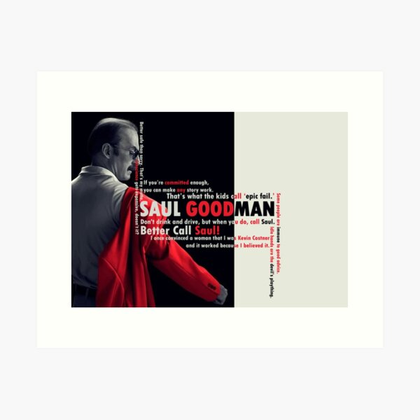 Vista previa del artículo con la obra «Gráficos de Saul Goodman», diseñado y vendido por ixkoals.