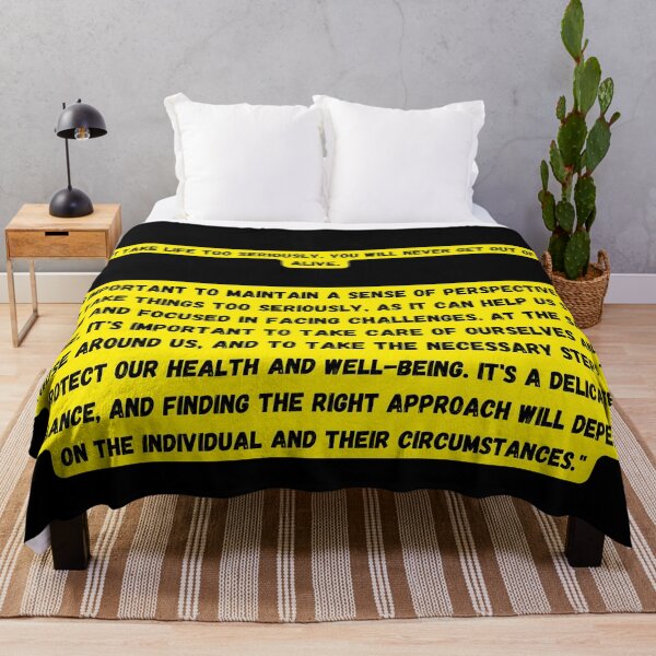 Item preview, Do Not Take Life Too Seriously You Will Never Get Out Of It Alive designed and sold by senouz.
