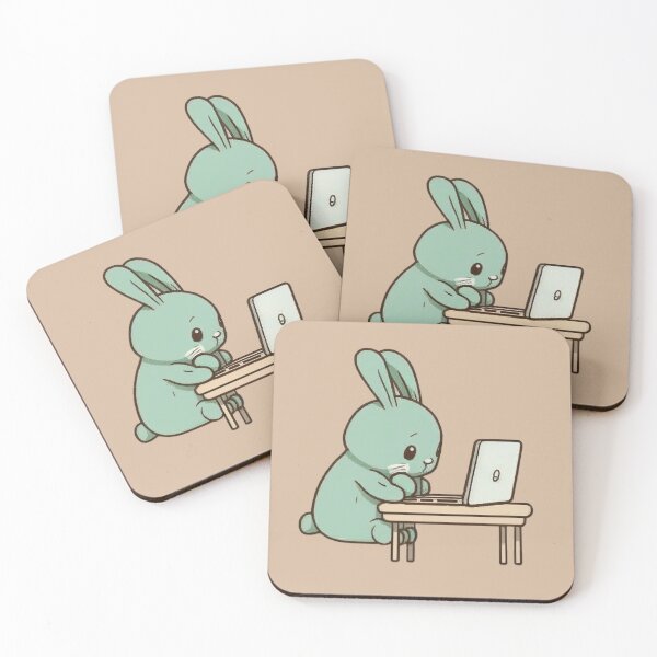 Item preview, Busy Bunny Studying designed and sold by SynthOasis.