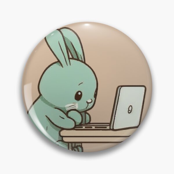 Item preview, Busy Bunny Studying designed and sold by SynthOasis.
