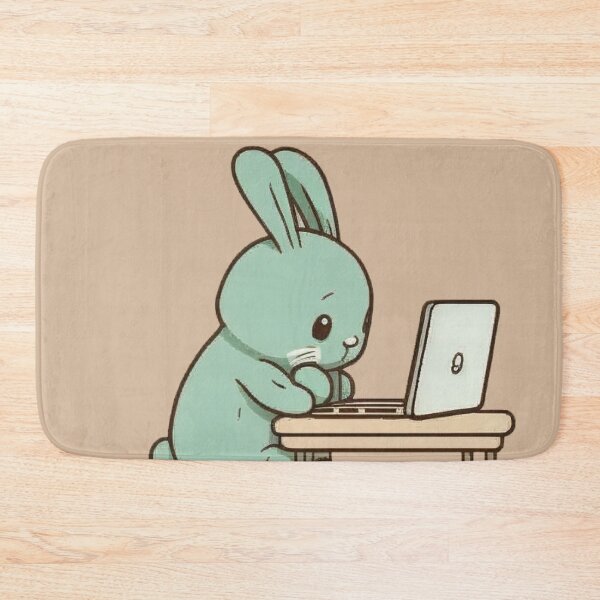 Item preview, Busy Bunny Studying designed and sold by SynthOasis.