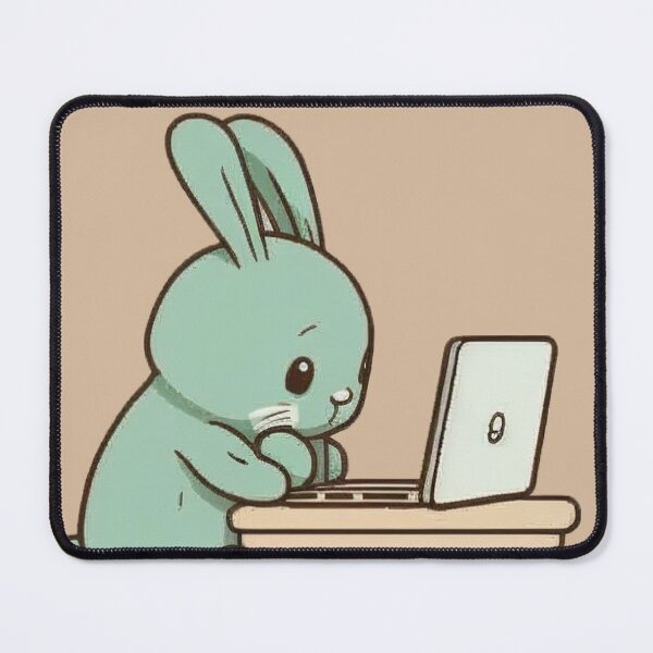 Item preview, Busy Bunny Studying designed and sold by SynthOasis.