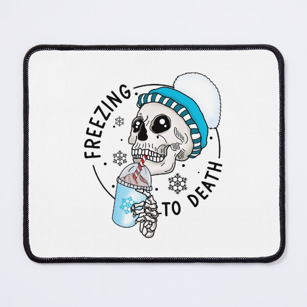Item preview, Freezing To Death Winter Skeleton With Hat  designed and sold by Gsallicat.
