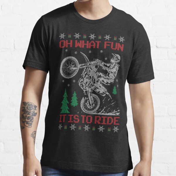 Dirt Bike Ugly Christmas Essential T-Shirt
