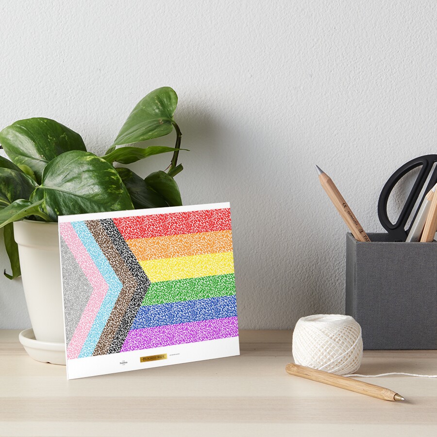 Item preview, Art Board Print designed and sold by LGBT-Pride-Flag.