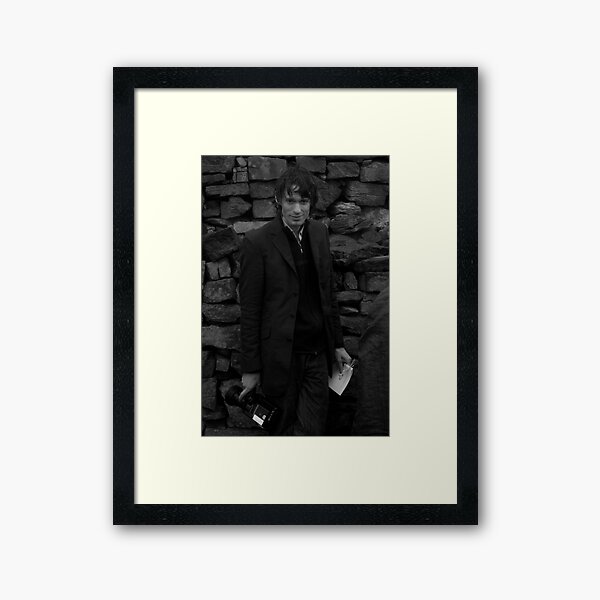 Andrew as Filmmaker # 2 - Unposed Portrait Framed Art Print