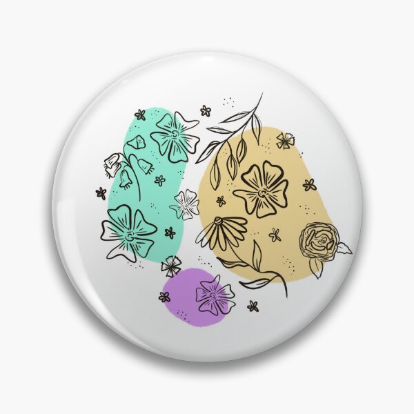 Item preview, Spring Colorful Simplistic Flowers designed and sold by Malika Haver.