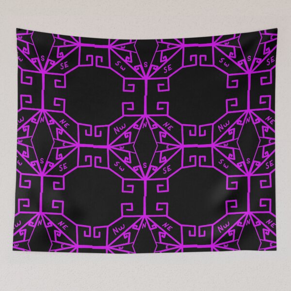Item preview, Hot Pink Compass designed and sold by awsomepatterns.