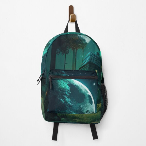 Item preview, Nature Lover's Dream: Whimsical Forest House Moonlit House in the Forest designed and sold by nmichom.