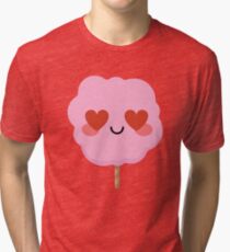 Cotton Candy Emoji Tri-blend T-Shirt