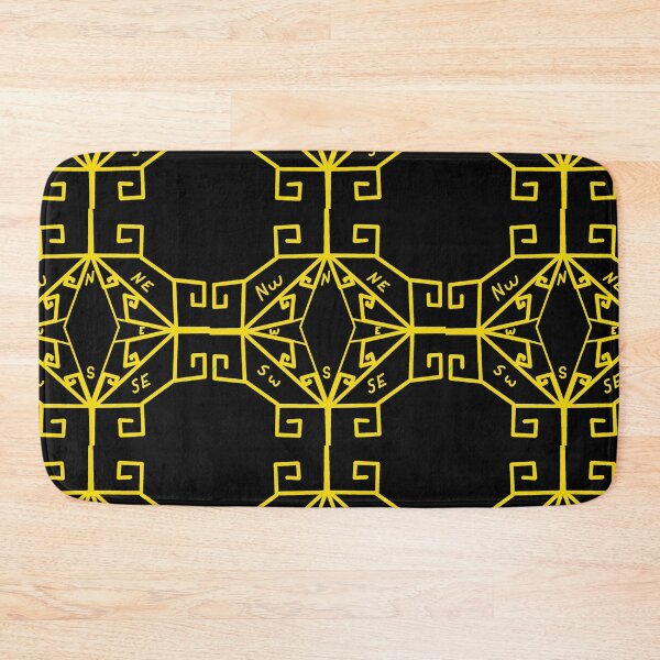 Item preview, Yellow Compass designed and sold by awsomepatterns.