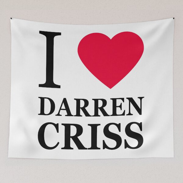 Item preview, I love Darren Criss (1) designed and sold by elisc.