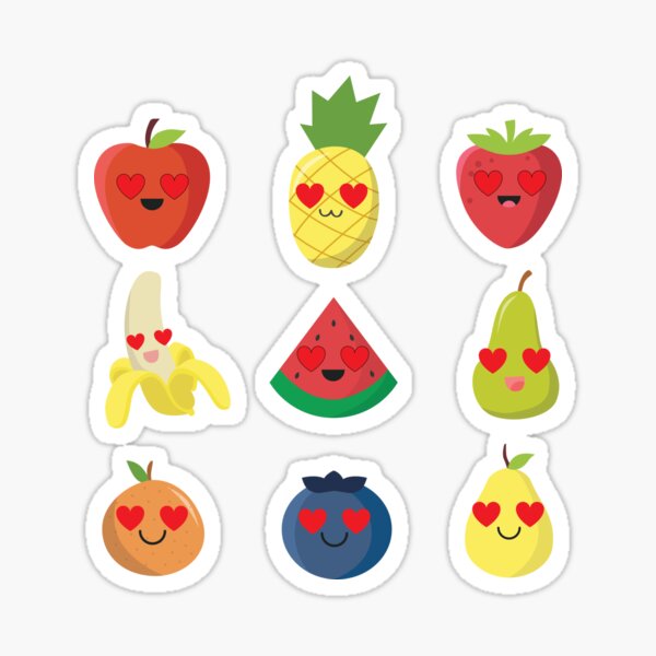 Item preview, Fruit Emoji   designed and sold by HippoEmo.