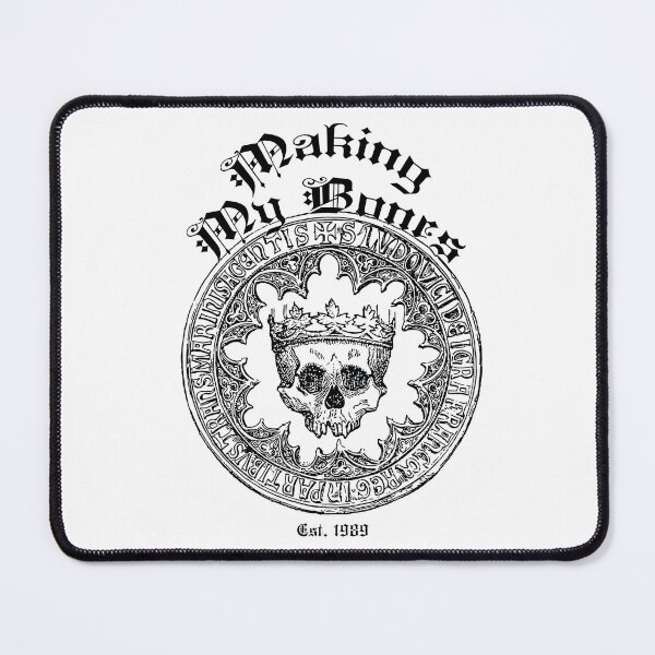 Item preview, 'Making My Bones' King's Skull Design - Retro Illustration Design for T-shirts, mugs, phone cases and other accessories designed and sold by Ridiculam Toga.