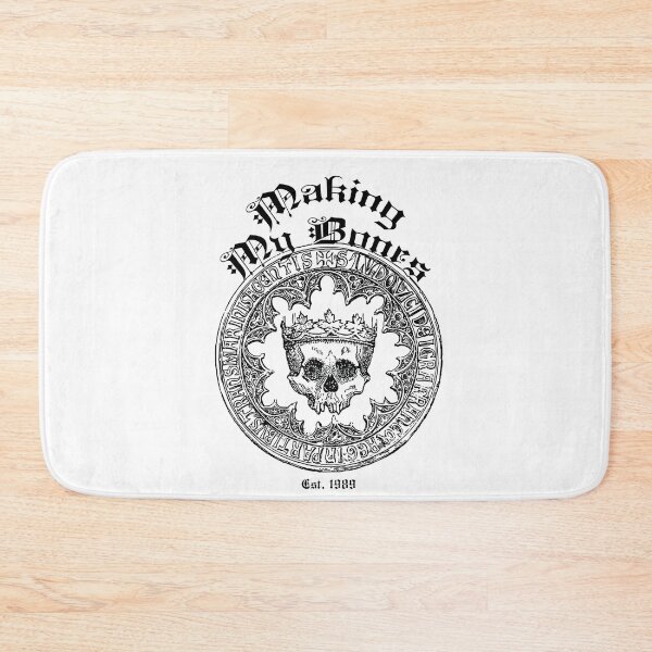 Item preview, 'Making My Bones' King's Skull Design - Retro Illustration Design for T-shirts, mugs, phone cases and other accessories designed and sold by Ridiculam Toga.