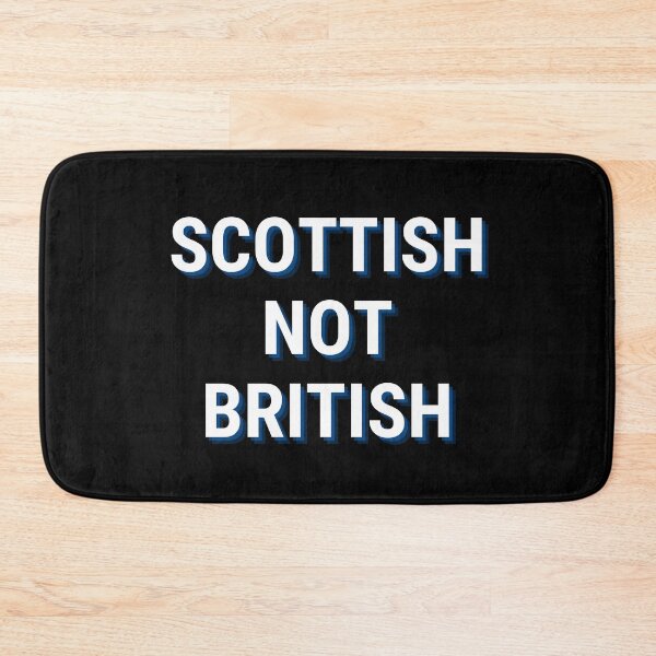 Item preview, Scottish Not British - Scotland - Scottish Flag Blue designed and sold by Indy2tees.
