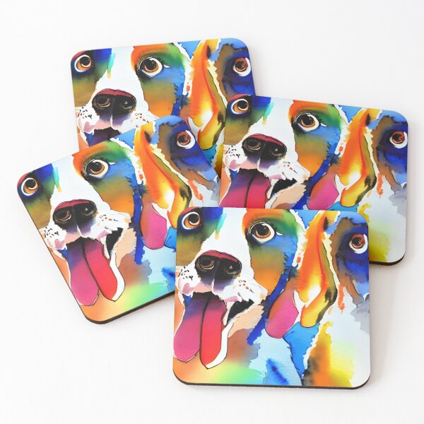 Artikelvorschau,  Hunde-Aquarell-Kunst entworfen und verkauft von viewgraphics.