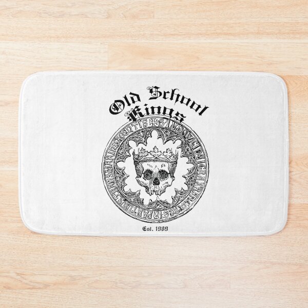 Item preview, 'Old School Kings' King's Skull Design - Retro Illustration Design for T-shirts, mugs, phone cases and other accessories designed and sold by Ridiculam Toga.
