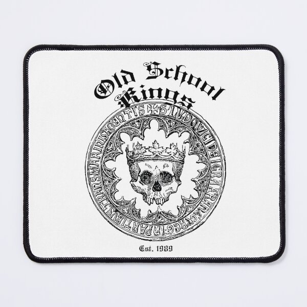 Item preview, 'Old School Kings' King's Skull Design - Retro Illustration Design for T-shirts, mugs, phone cases and other accessories designed and sold by Ridiculam Toga.